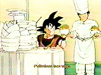 Goku Eating During the Match Between Paikuhan and Tolby
